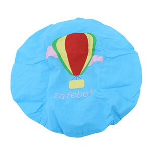 Tegneserie siddende type fan dækning rund klud kunst tabel fan støvdæksel diameter 50cm: Ballon