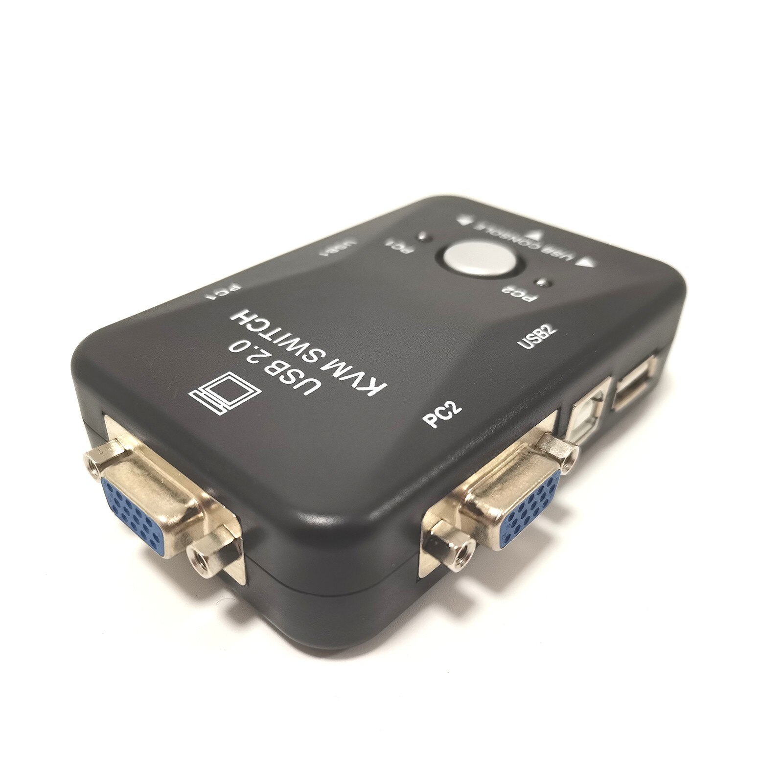 USB 2.0 KVM Switch Switcher 1920x1440 VGA Switch Splitter With 3 USB Hubs for Keyboard Mouse Monitor Computer KVM Switch