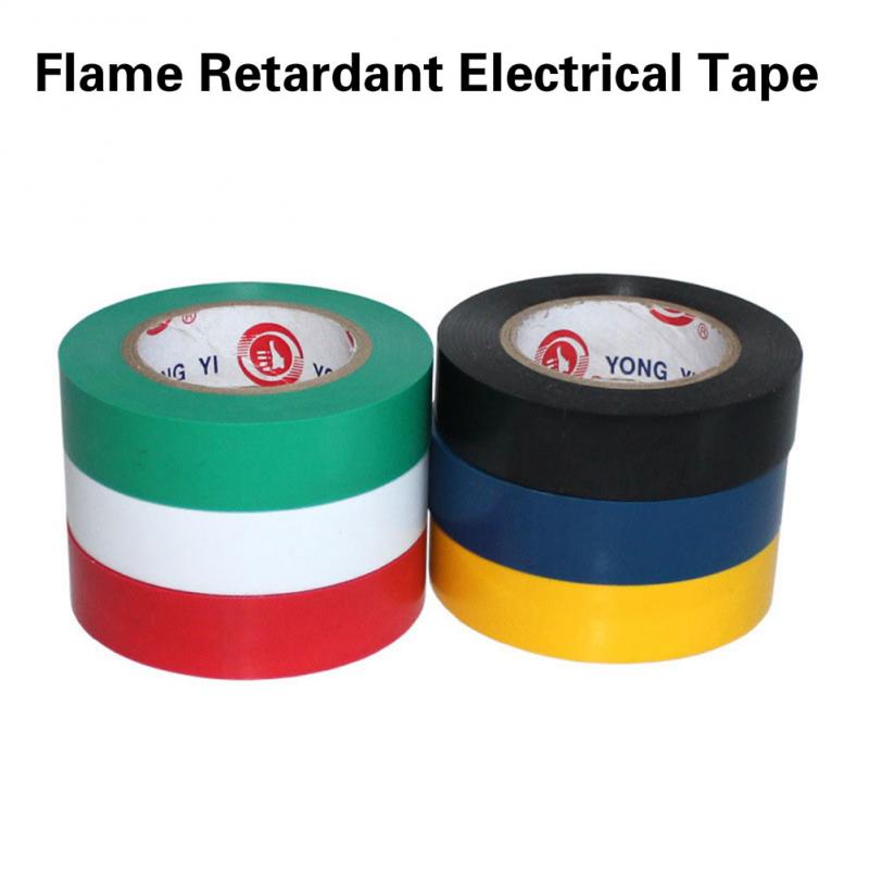 Elektrische Pvc Isolatie Tape Vlamvertragende Isolerende Reparatie Tape Hoge Temperatuur Weerstand Hoogspanning Tape 9M