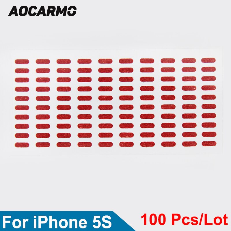 Aocarmo 100 stks/partij Waterschade Label Garantie Indicator Sensoren Reparatie Waterdichte Sticker Voor iPhone 5 S
