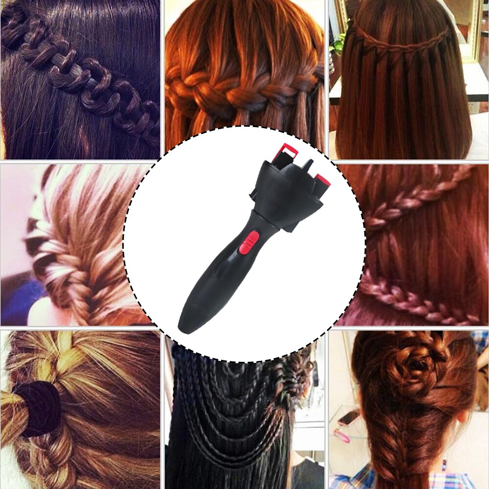 Automatic Hair Braider Electric Braided Twist Curling USB Type