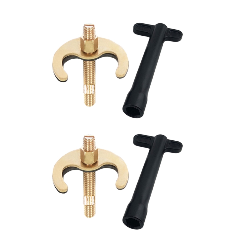 Faucet Mounting Nut and Washer Faucet Lock Mounting Fittings Fixing Tool for Kitchen Basin Tap Easy to Install: Red