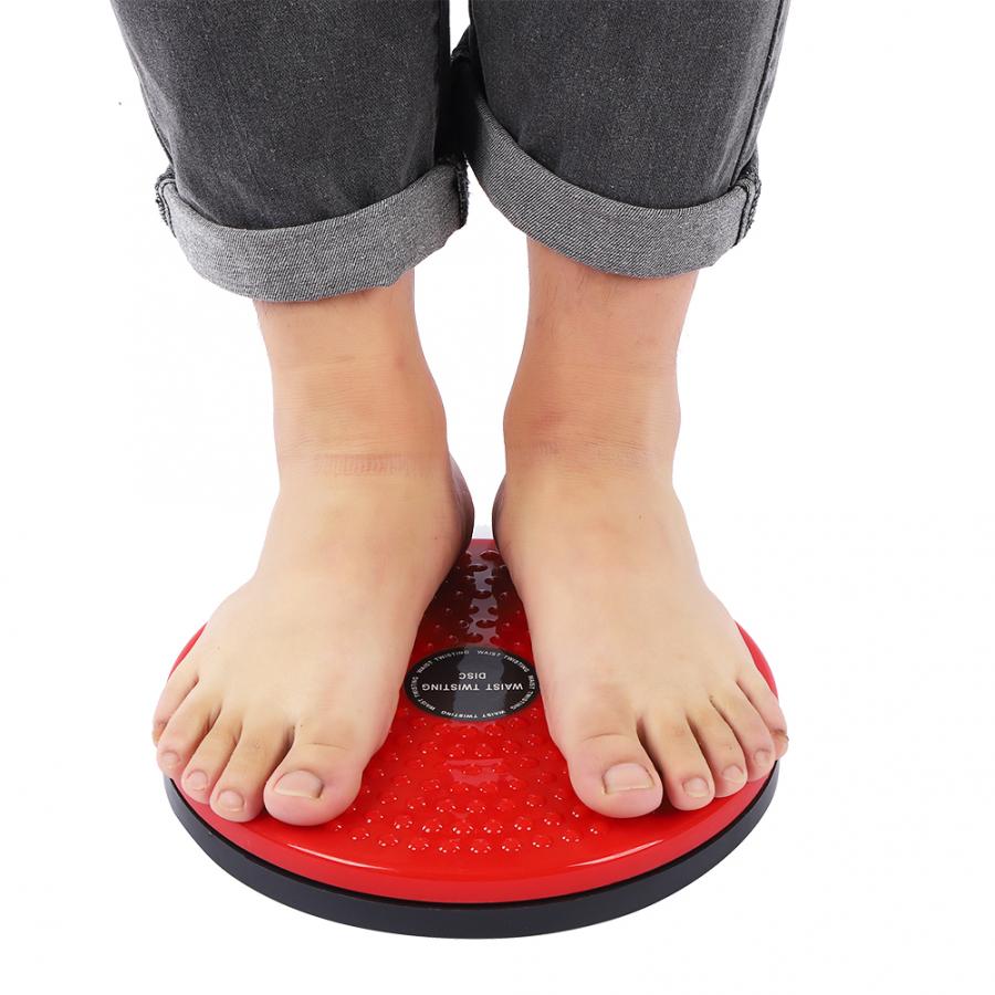 Fitness vridbräda skiva magnet balans bräda platta sport magnetisk massage platta wobbler bantning midja vrida skiva utrustning
