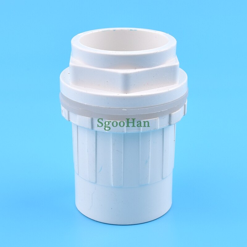 1PC ID 20~50mm PVC Pipe Straight Aquarium Fish Tank Joint Home DIY Water Supply Tube Drain Fittings Drainage Elbow Connectors: Inner Dia 32mm / Style 1