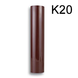 1 Roll 12 "x10'/30cm x 304cm Vinyl Warmteoverdracht Ijzer Op DIY Kledingstuk film Cricut Silhouet Papier Kunst: reddish brown