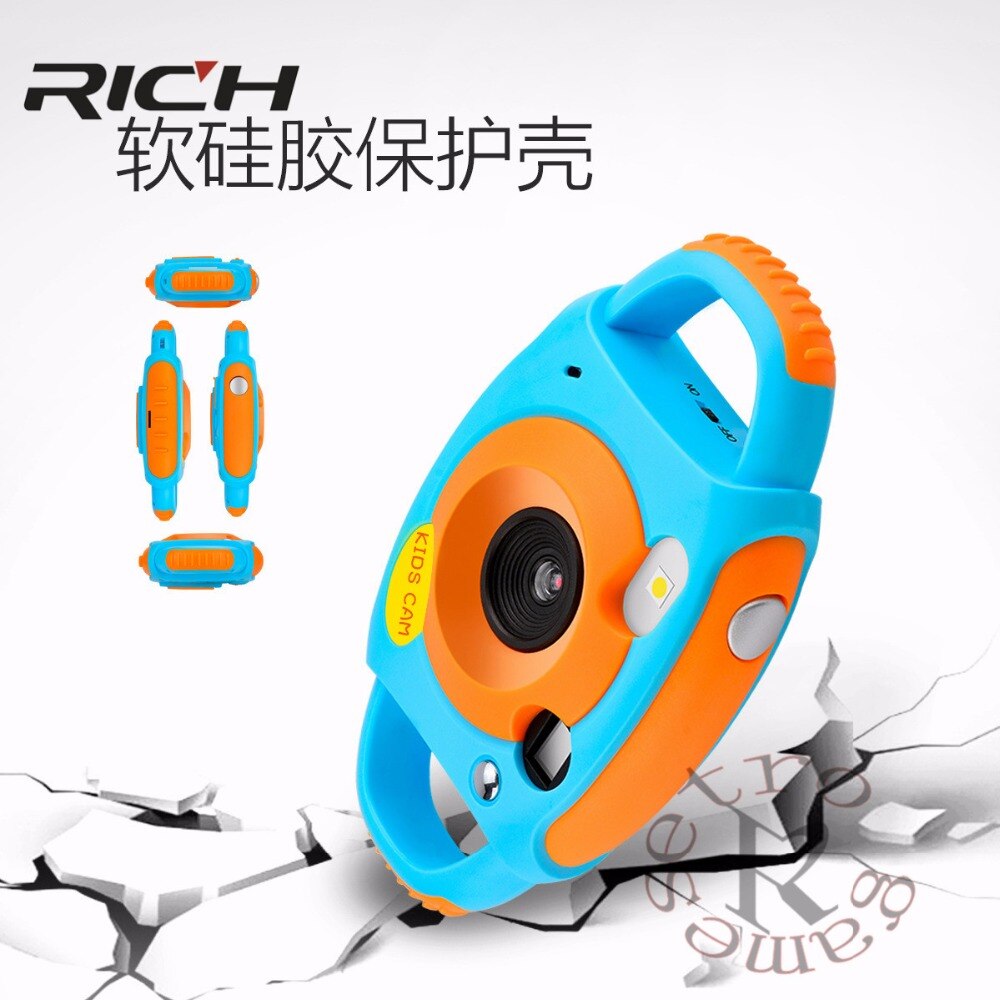 Mini Kid Cameras 5MP HD Projection Digital Camera Fotografica Digital Portable Cute Neck Child Photography Video Camera