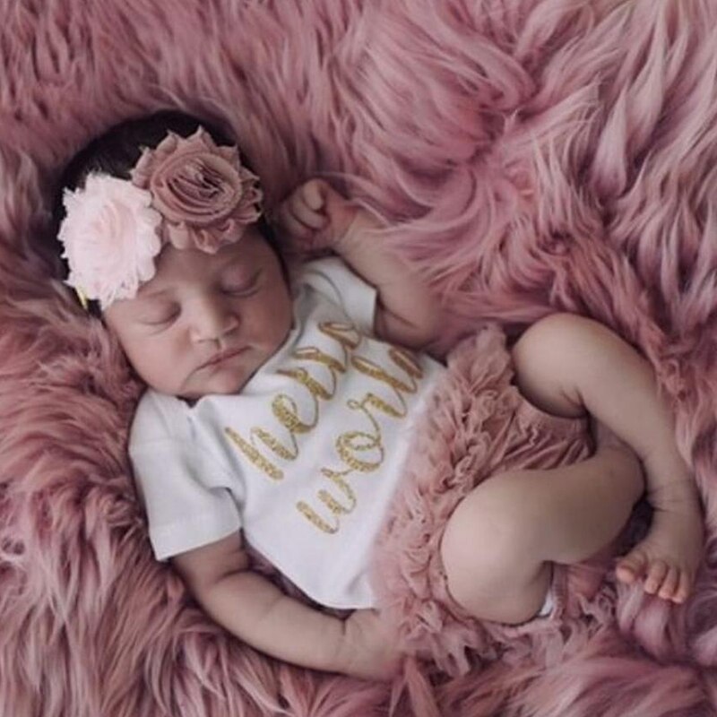 1 Jaar Oud Verjaardag Jurk Baby Meisje Kleding Baby Meisje Doop Kleding 3Pcs Outfits Voor Peuter Meisjes Party Prinses jurk
