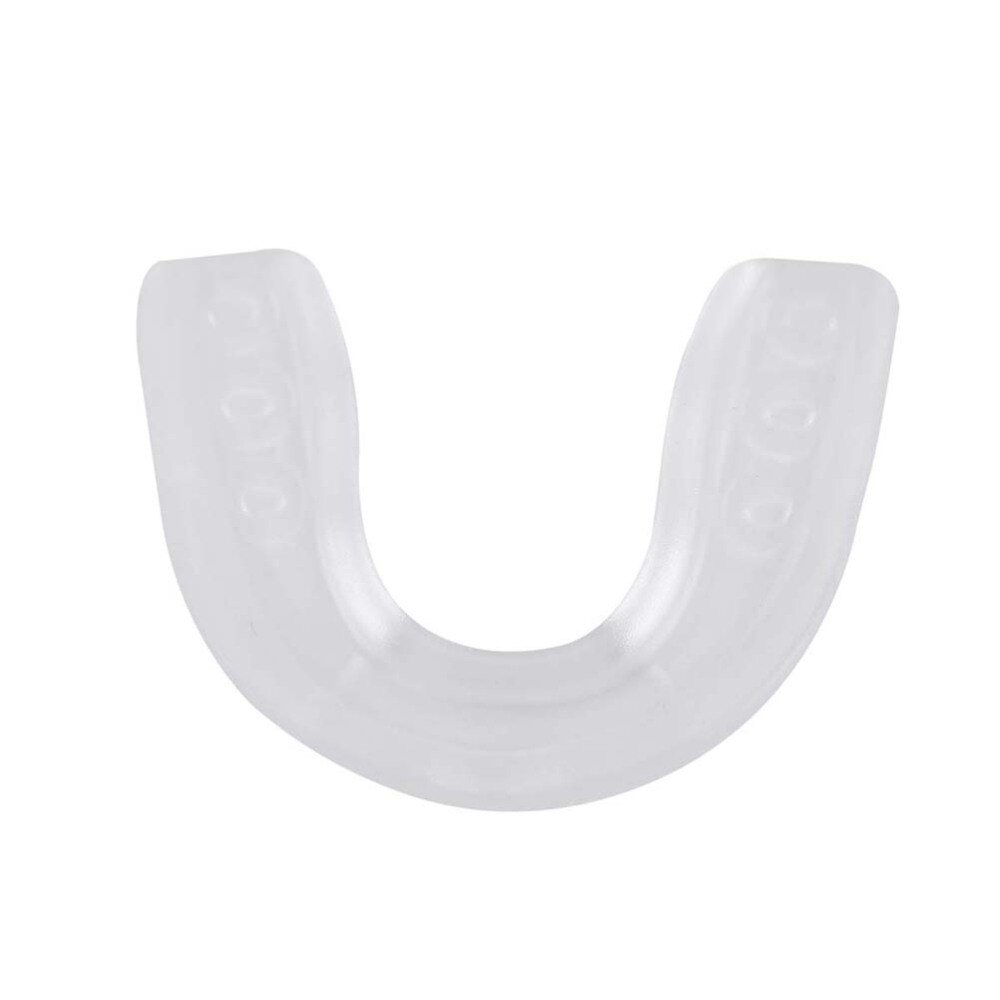 Protège-dents de sport de bouclier de gomme Durable Transparent sain de protecteur de dents de 4 pièces pour le Football de Rugby