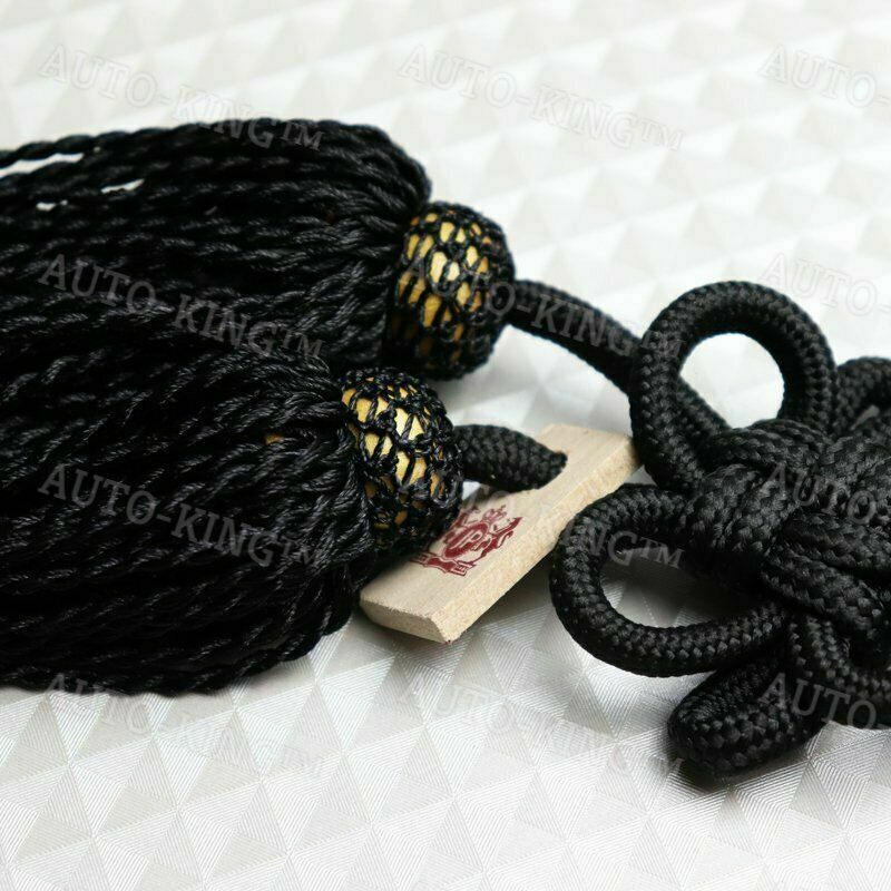 VIP Style Charm Junction Produce JDM Fusa White Kiku JP Knot Kin Tsuna Rope