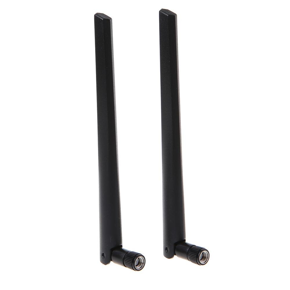 2x 6dBi 2.4GHz 5GHz dwuzakresowy router wi-fi karta sieciowa RP-SMA antena 2 x U.fl IPEX kabel N8S5