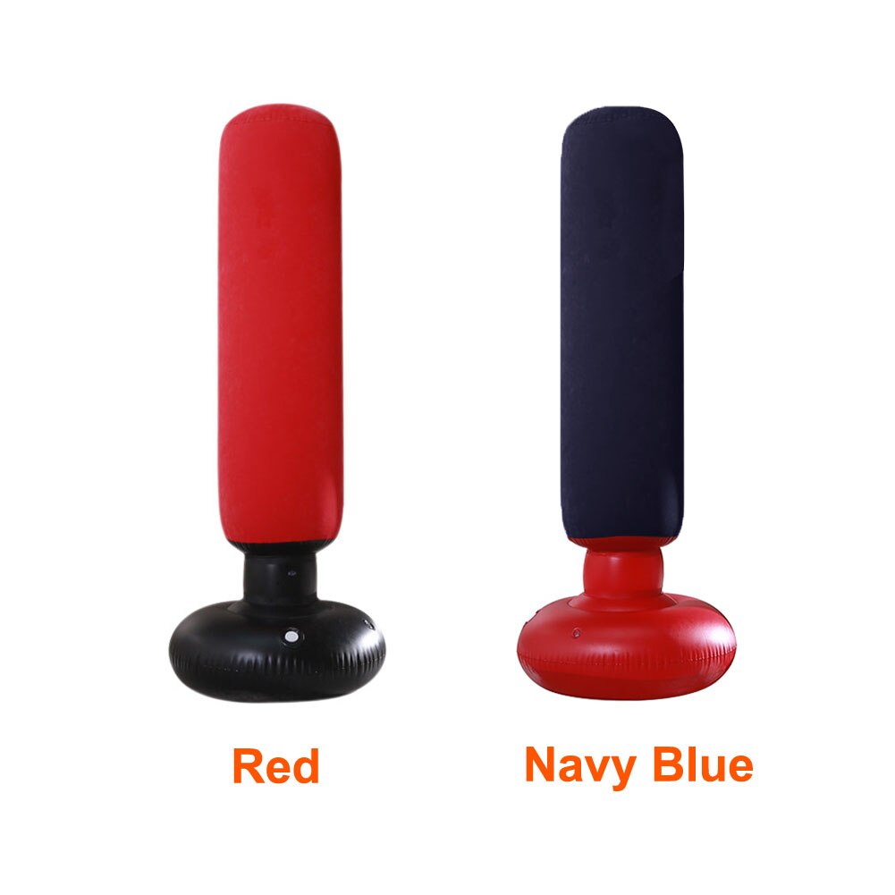 Fitness Inflatable Sandbag Boxing Column Gym Pressure Relief Target Portable PVC Bounce Back Kids Adults Free Standing Foldable