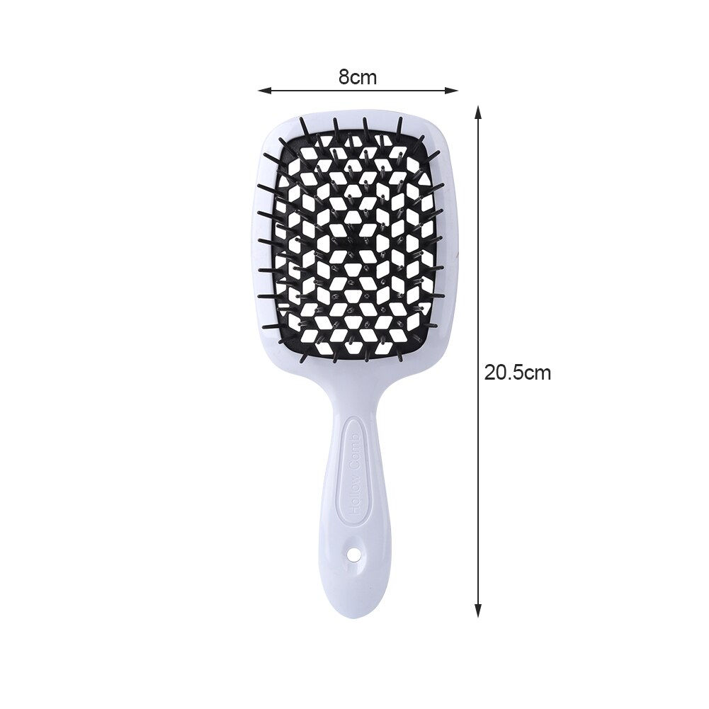 Brede Tanden Luchtkussen Kammen Vrouwen Hoofdhuid Massage Haar Nat En Droge Borstel Airbag Krullend Haar Borstel Hollow Grid Kam diy Styling Te