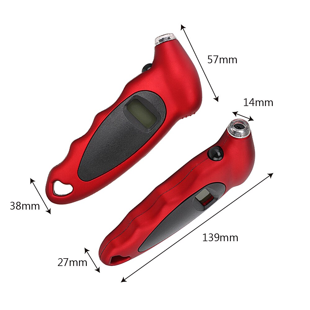 Digital TPMS Car Tire Pressure Gauge Manometer Tester Test Meter Tool 150PSI Handheld Off Road 4x4 SUV Motorcycle Accessories