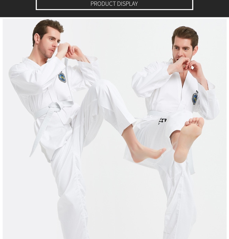 Itf uniform för träning pris taekwondo uniform för vuxna och barn