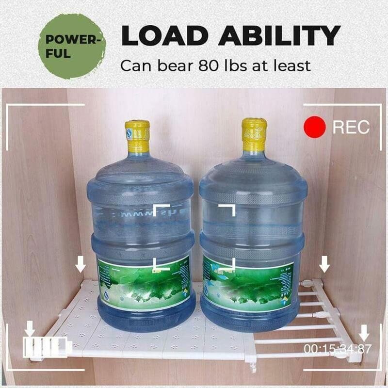 Wardrobe Partition Holder Transparent Self Adhesive Hook Divider Storage Holder Layered Isolation Wardrobe Partition Holder