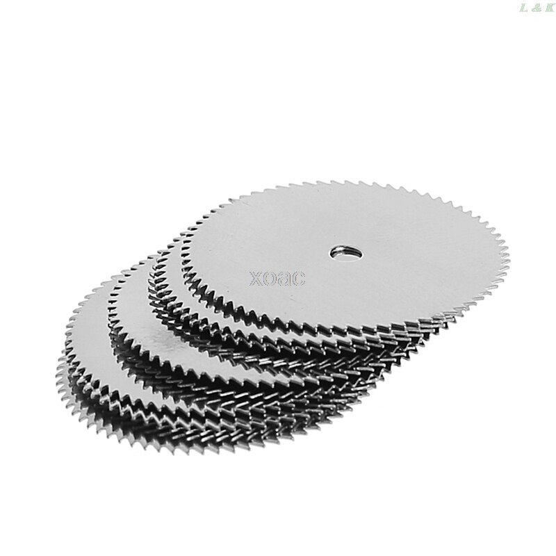 10 x 22mm Wood Circular Saw Blade Disc + 2 x Rod Dremel Rotary Cutting Tool M05