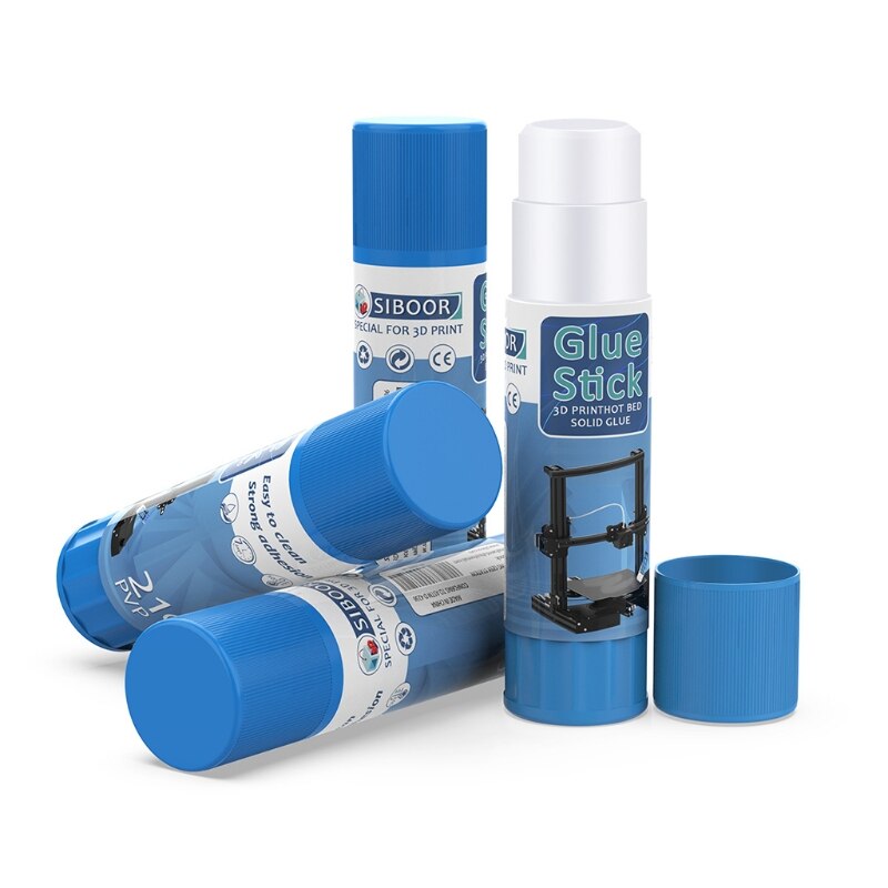 Autocollants de colle pour imprimante 3D, 3 pièces, L21B, en pvc solide, accessoires de bande adhésive pour ABS PLA PETG