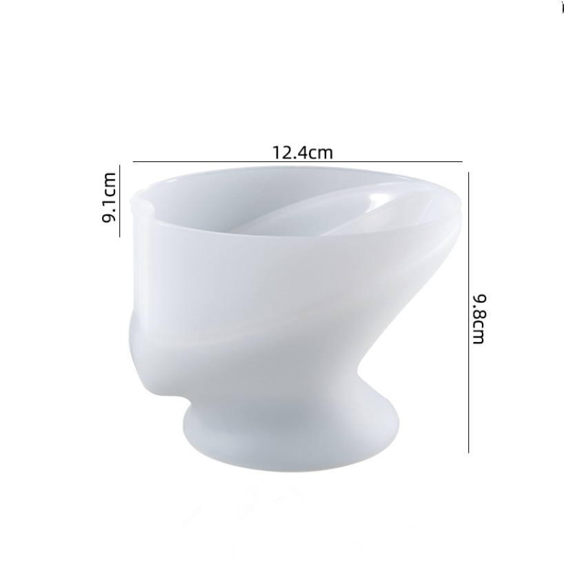 Blatt bilden Seife Kasten Silikon bilden DIY Epoxid Harz Seife Halfter Gericht Formen Schlecht Lagerung Platte Tablett Harz Handwerk Gießen formen