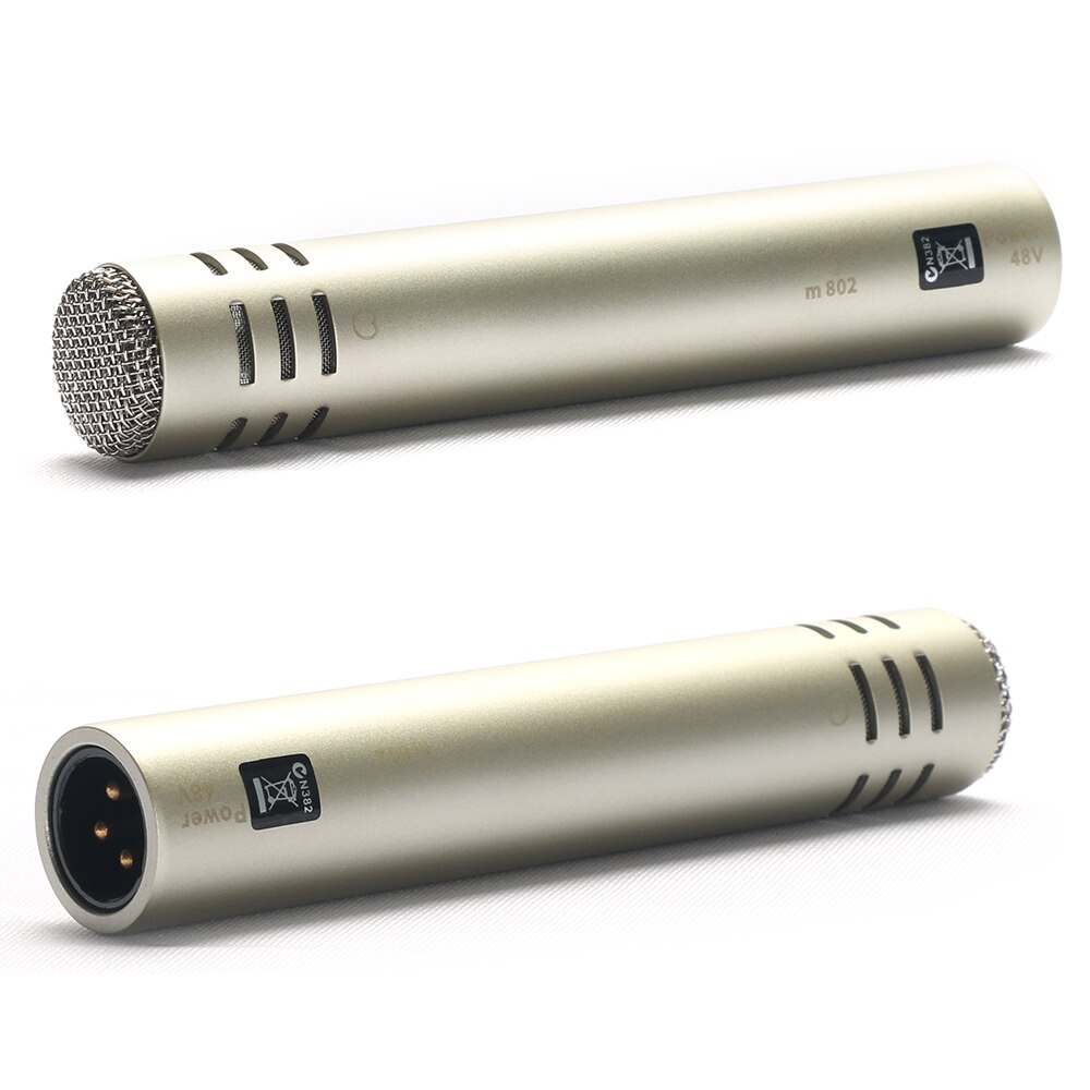 SHURE M802 M 802 en accidente hihat Hi-Hat platillo de la evolución de la serie cardioide instrumento tambor micrófono condensador para instrumento