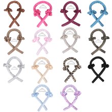 Heatless Curling Rod Headband No Heat Curls Ribbon Hair Rollers Sleeping Soft Headband Hair Curlers DIY Hair Styling Tool
