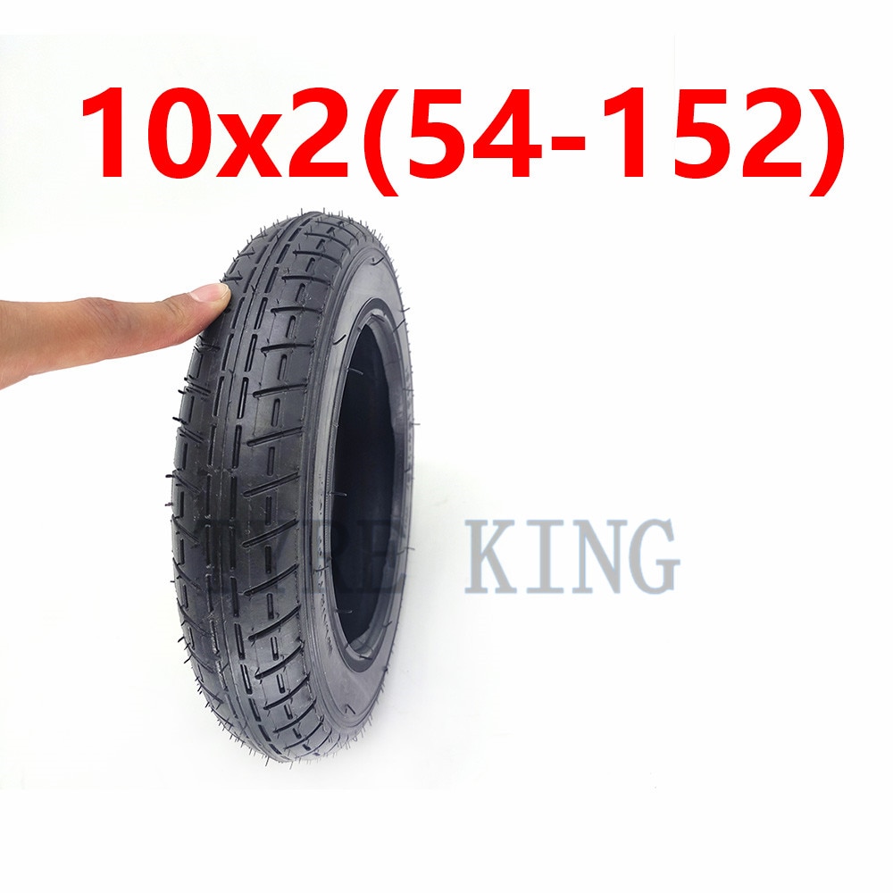 10 Inch Tyre 10x2.0 (54-152) Inner Tube Outer Tire for Electric Scooter Children's Bicycle Baby Carriage
