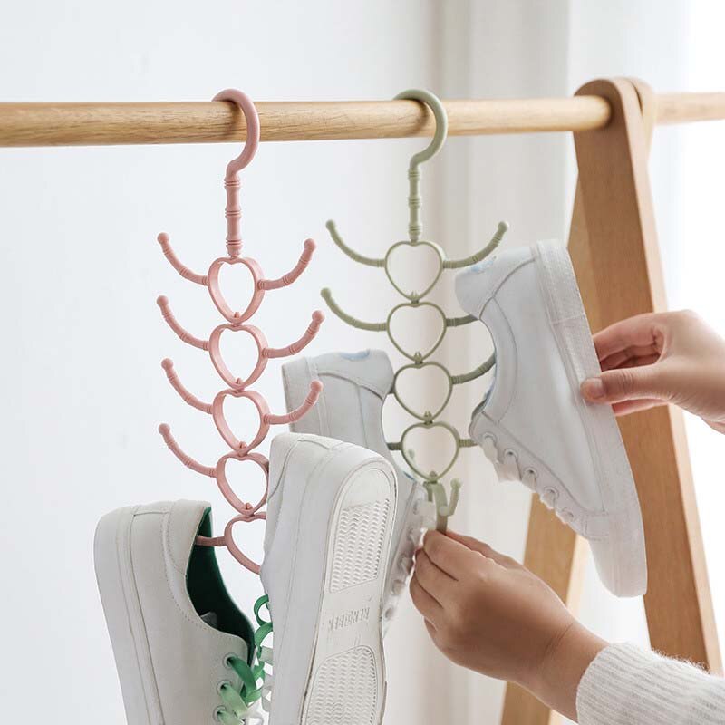 Multifunctionele 360 Graden Gedraaid Kleerhanger Tie Sjaal Riem Opbergrek Schoenen Droogrek Multifunctionele Opslag Hanger 1Pc