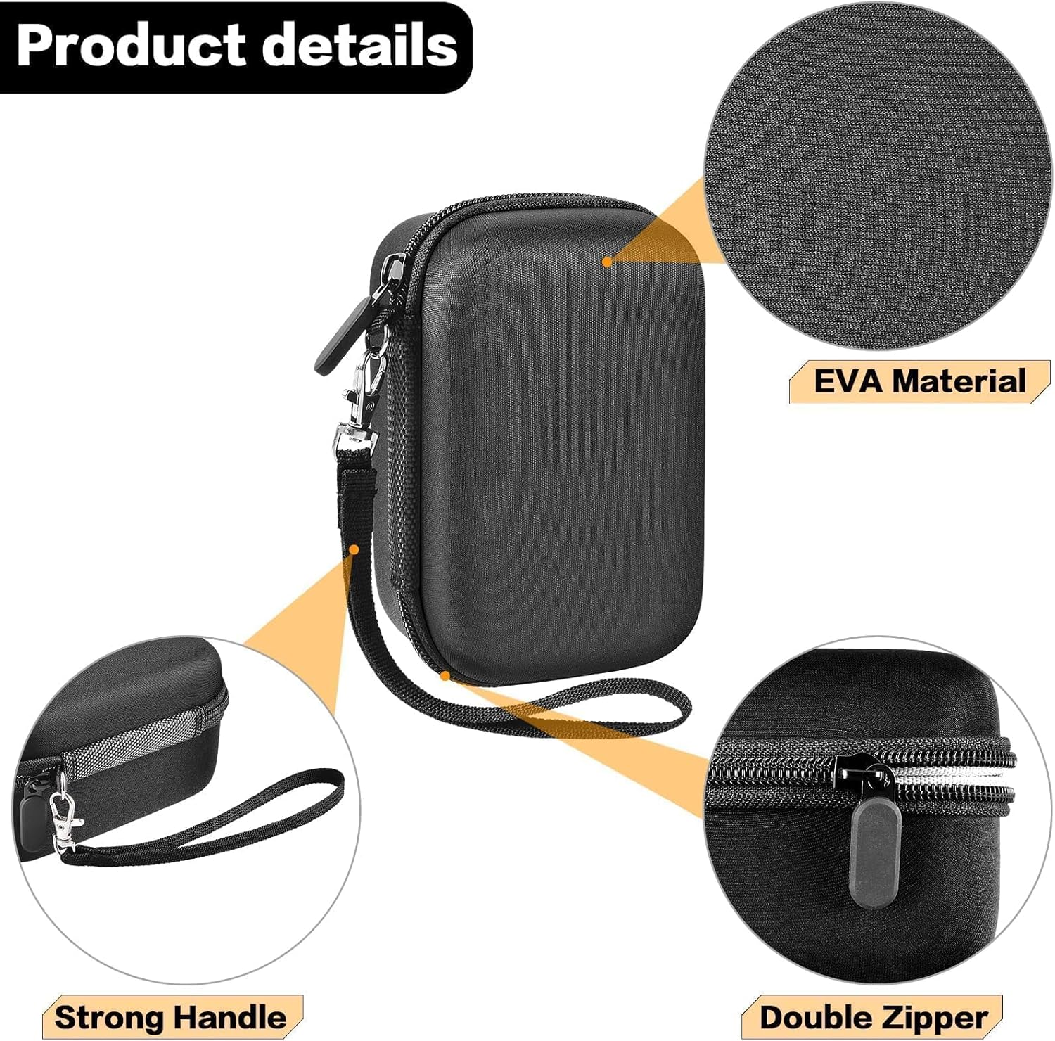 Caja para cámara digital Compatible con TEBNGIHNM para Duluvulu para Oiadek para zheozeig para Zostuic para Toiauaha 4K Vlogging Box solamente