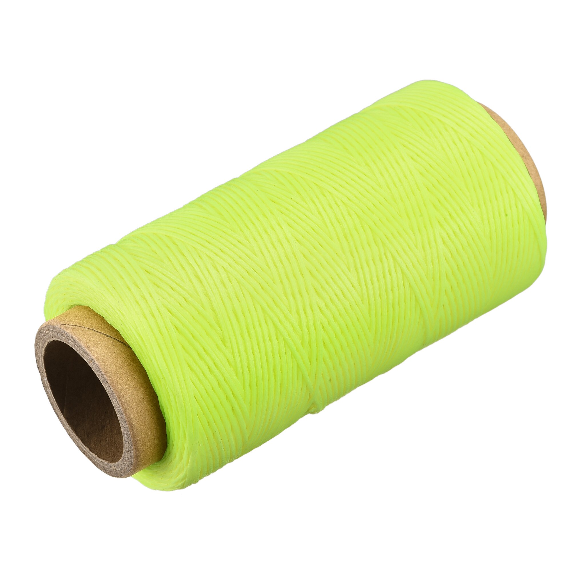 Uxcell Lederen Naaigaren 186 Meter 210D/1Mm Polyester Gewaxt Koord Voor Handmatig Naaien, Lime