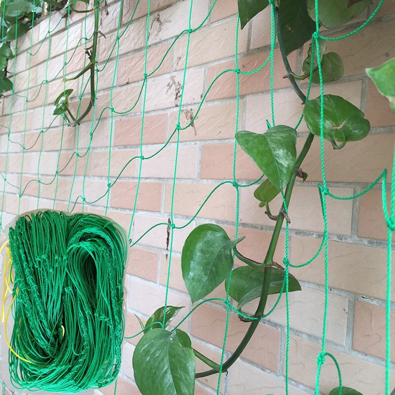 1 Set Garden Plant Trellis Netting Heavy Duty Mesh Vine Landing Garden Weaving Grow Frame Vegetable Flower Cucumber Climbing Net