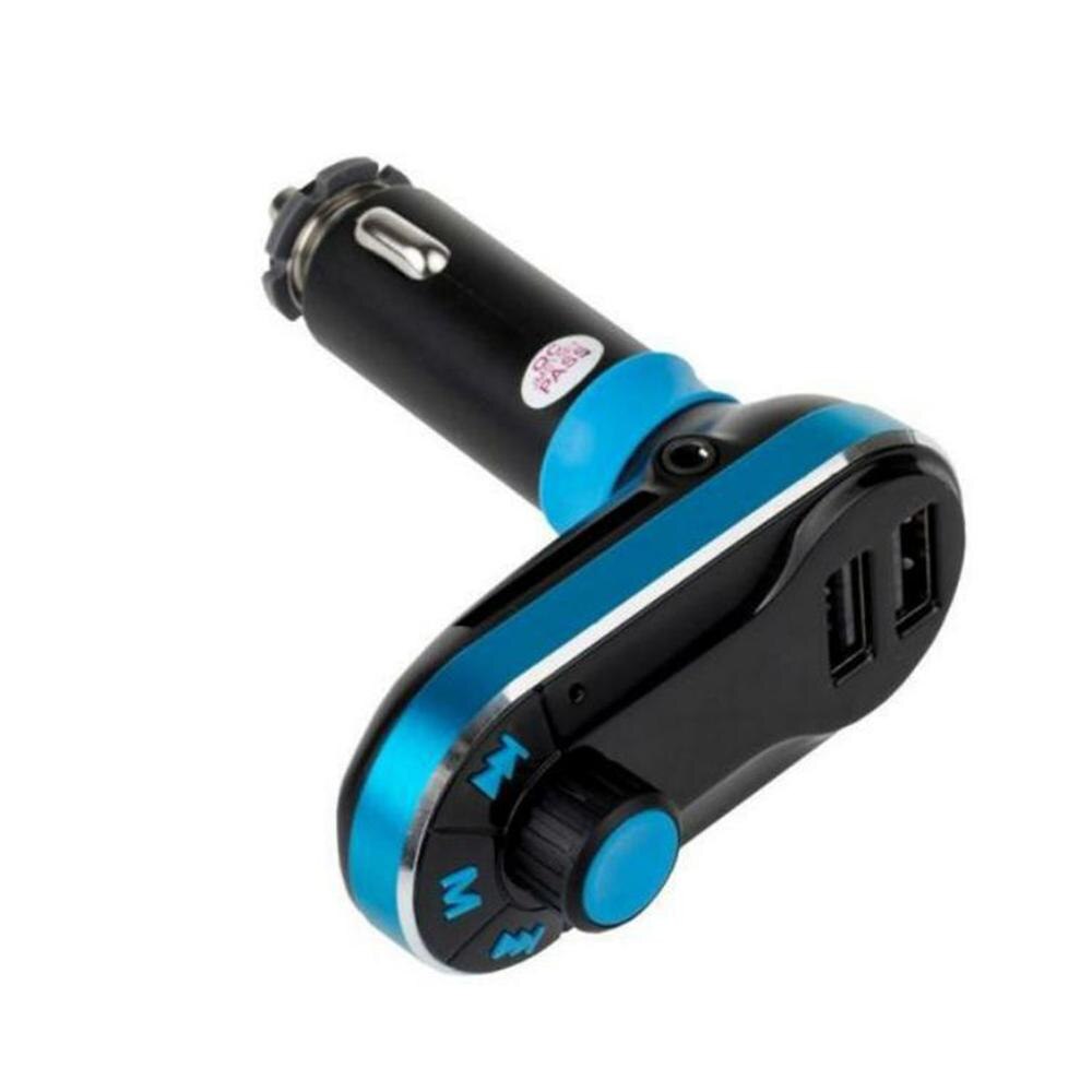 Auto Bausatz MP3 Spieler FM Sender Auto BT66 AUX Drahtlose Auto Modulator Radio 2 USB Auto Ladegerät Fernbedienung