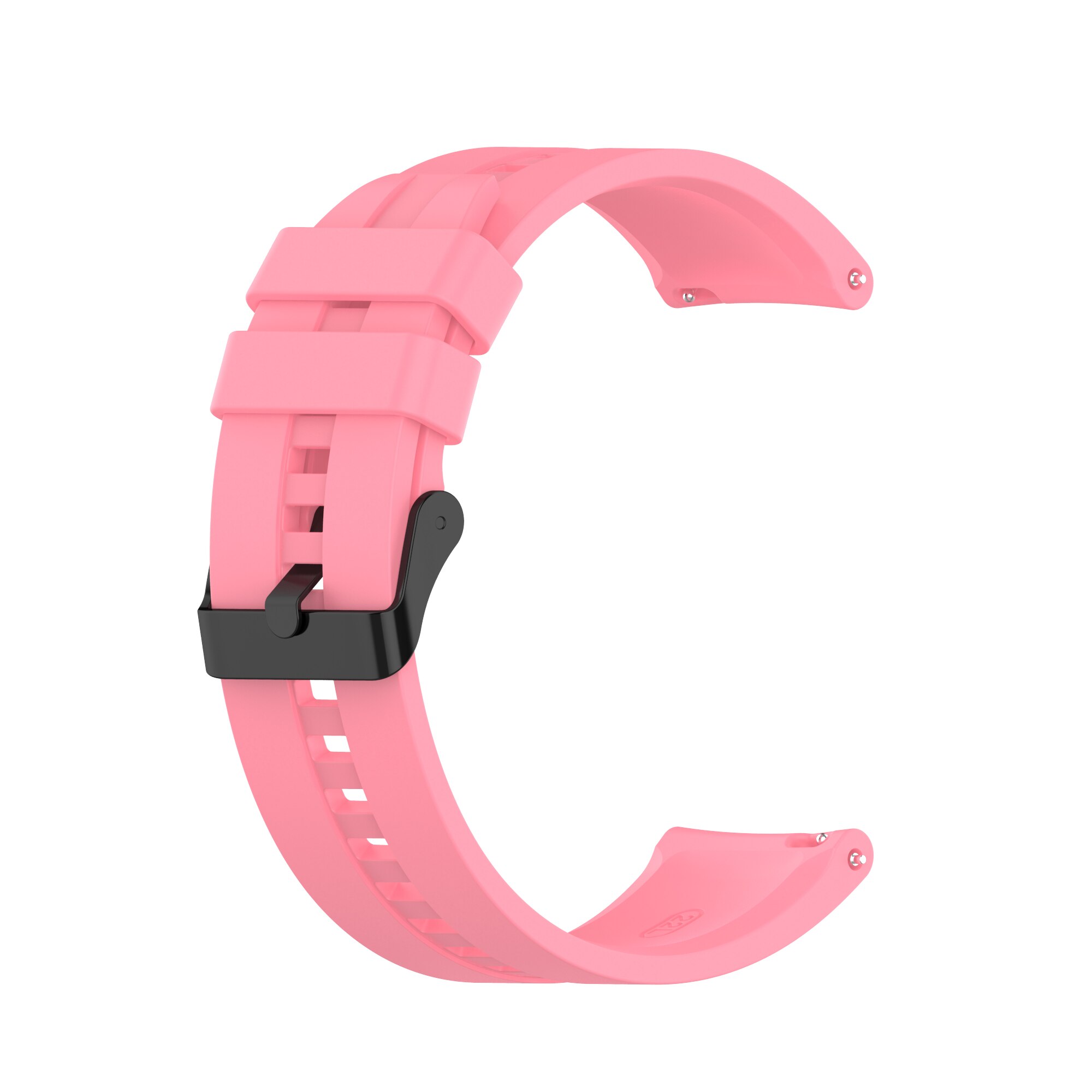Bracelet de Sport en Silicone, 20mm 22mm, pour Garmin venus Sq Vivomove HR Vivoactive 3 Music: 5 Pink / Venu or Venu Sq
