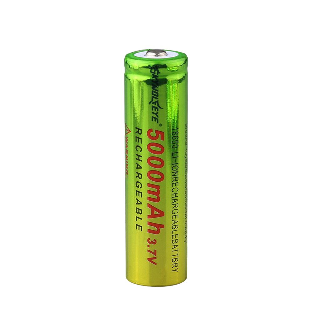 1/2/4/6/8 Pieces 18650 Li-ion Battery 5000mAh Rechargeable Batteries 3.7 V 18650 Li Ion Lithium Battery Cells Replacement