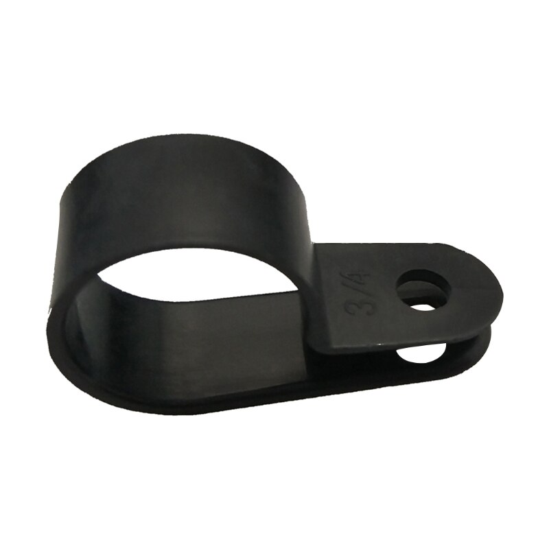 200pcs R type cable management clip cable fastener plastic clamp cable guide kit