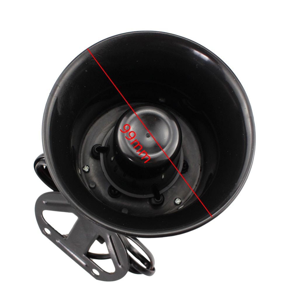 Sirenhögtalare air horn 125db högt 6 låter alarm claxon 12v för bilmotorcykelbåt megafon med mikrofon digital röst  lb001