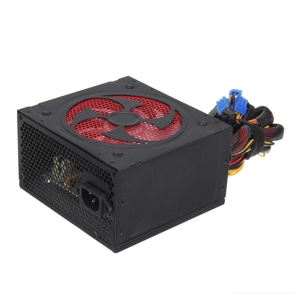 800W Power Supply Active PFC Silent Fan 12V ATX 20+4pin SATA PC Computer Power Supply for Desktop Gaming Computer EU