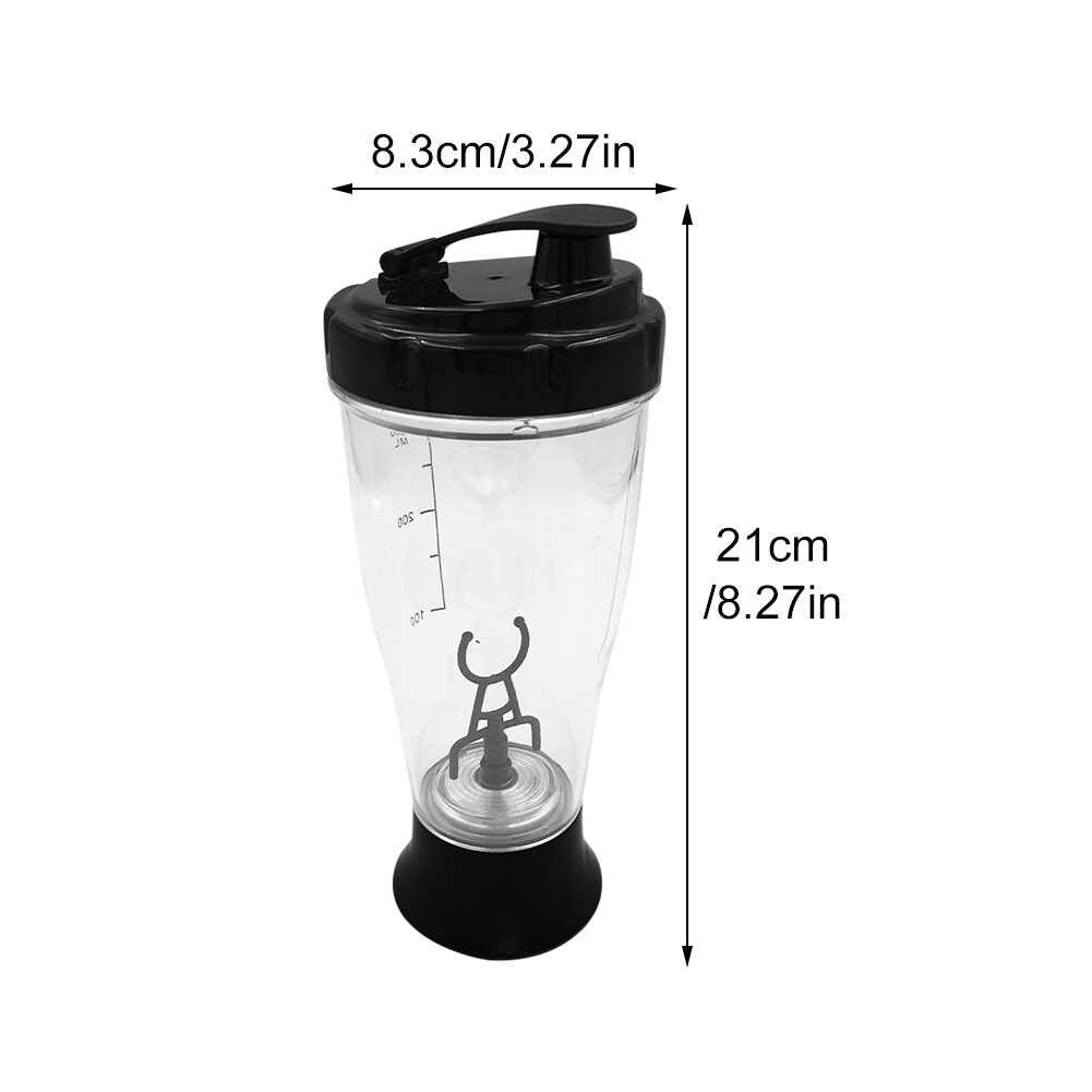 350ML Blender Battery Powered Pre Workout Travel Portable Coffee Mixer Cup For Protein Automatic Powder Electric Shaker Bottle