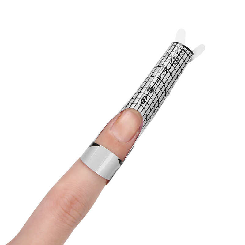 Nail Extension Sticker Nail Forms French Self‑Adhesive Nail Extension Sticker PVC Decoration Manicure Tool