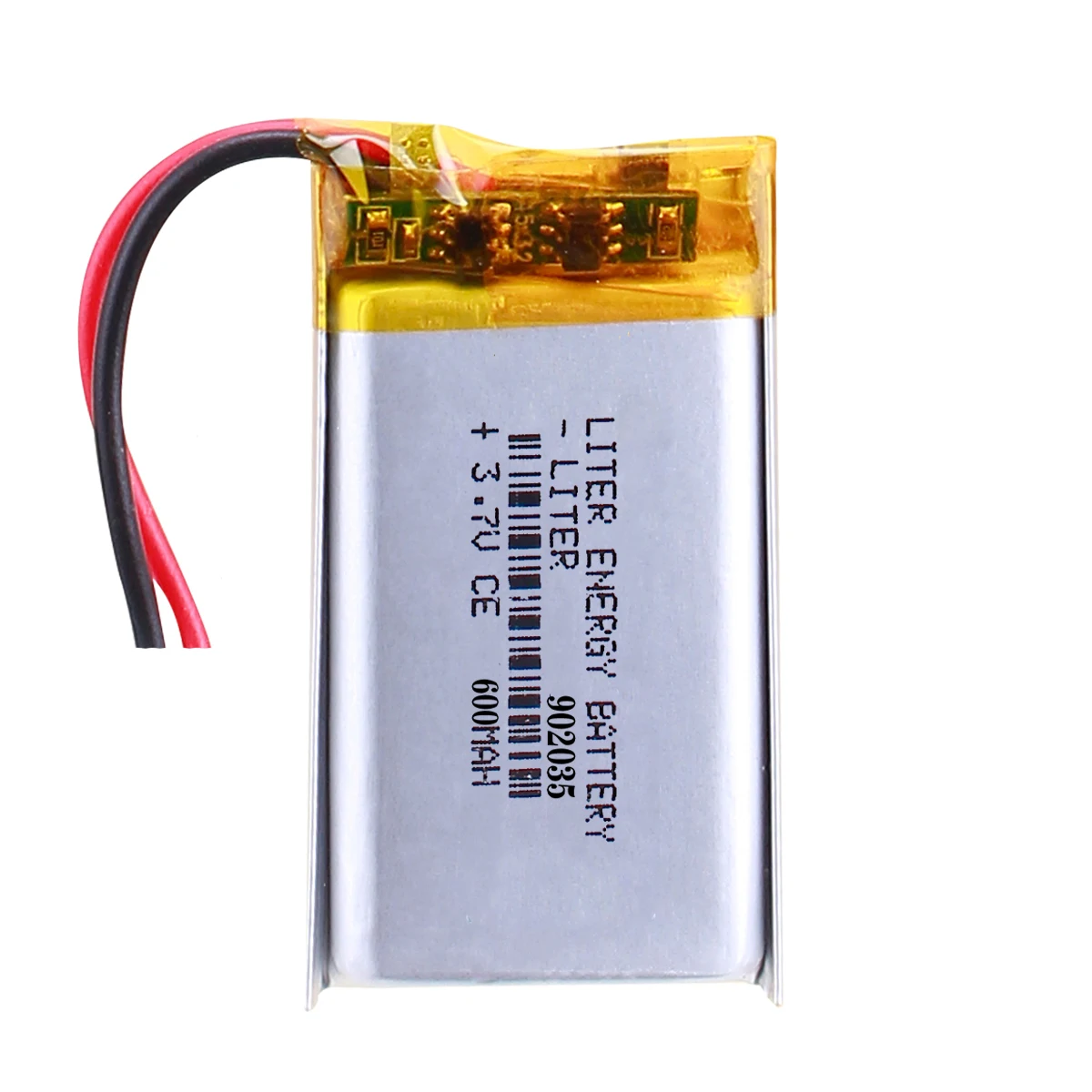 3.7V Lithium Polymer Li-Po li ion Rechargeable Battery 902525 Lipo cells For Electrograph Bluetooth speaker: Light Grey