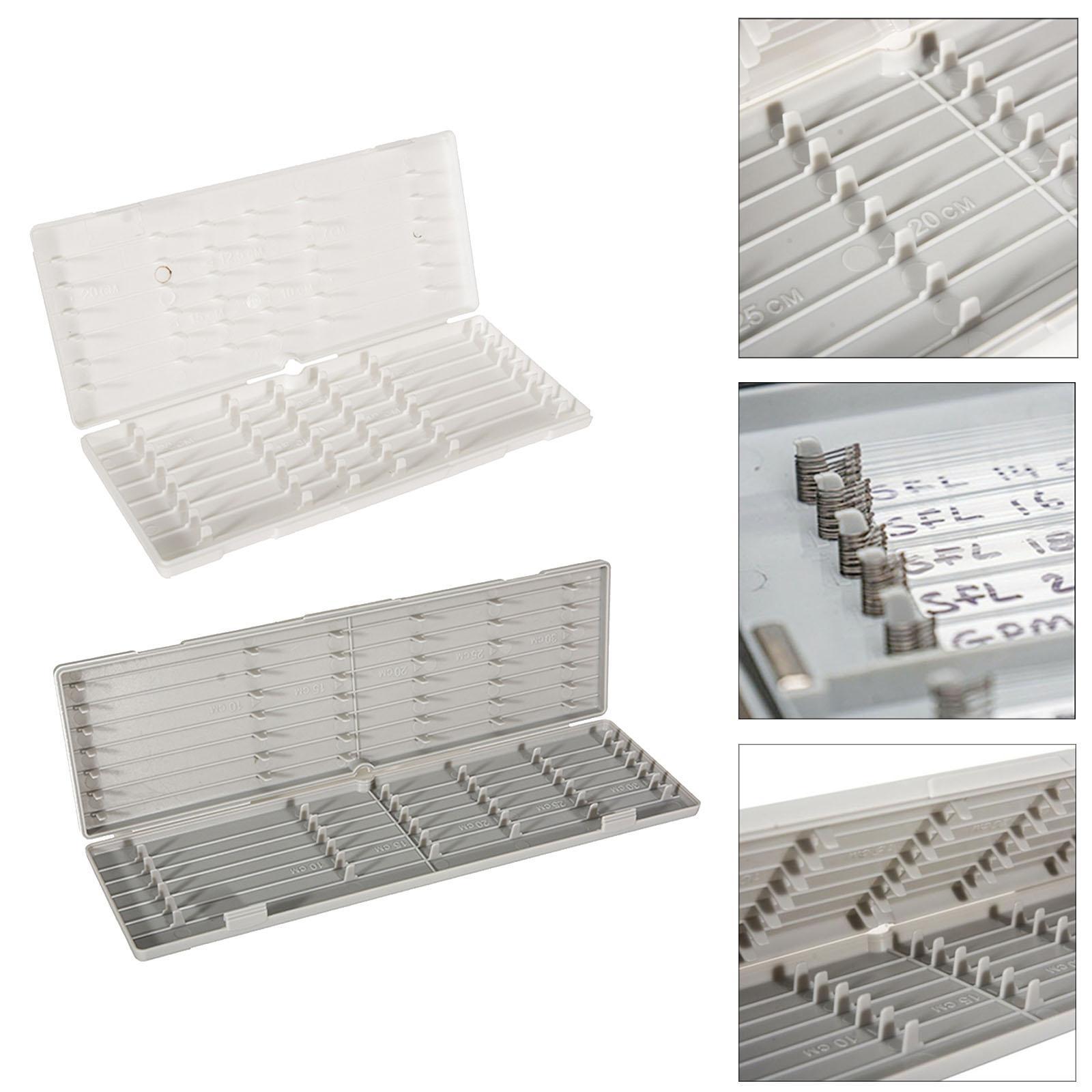 Carp Fishing Tackle Box Hooklength Box Sturdy Hard Plastic Lure Container