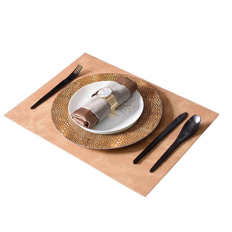 Luxury Tableware Hotel Dining Table Gold Chinese Decor Villa Western Dinner Plate Set Model Room Salad Snack Cake Plates