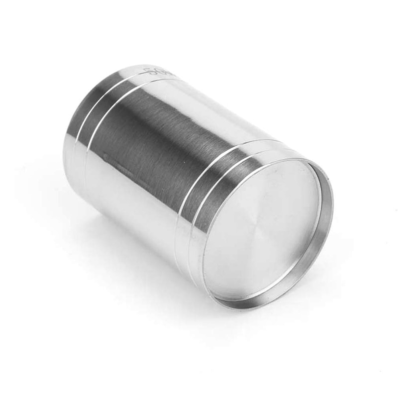 UPORS-Jigger de Bar de acero inoxidable, taza medidora práctica de 25/35/50ml, herramientas para barman, cóctel, Jigger, Bar