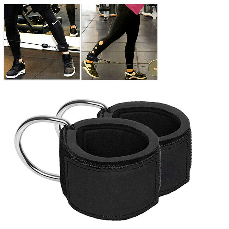 Correa de tobillo deportiva acolchada para Fitness, Protector de tobillo ajustable para entrenamiento de piernas, 1 Uds.