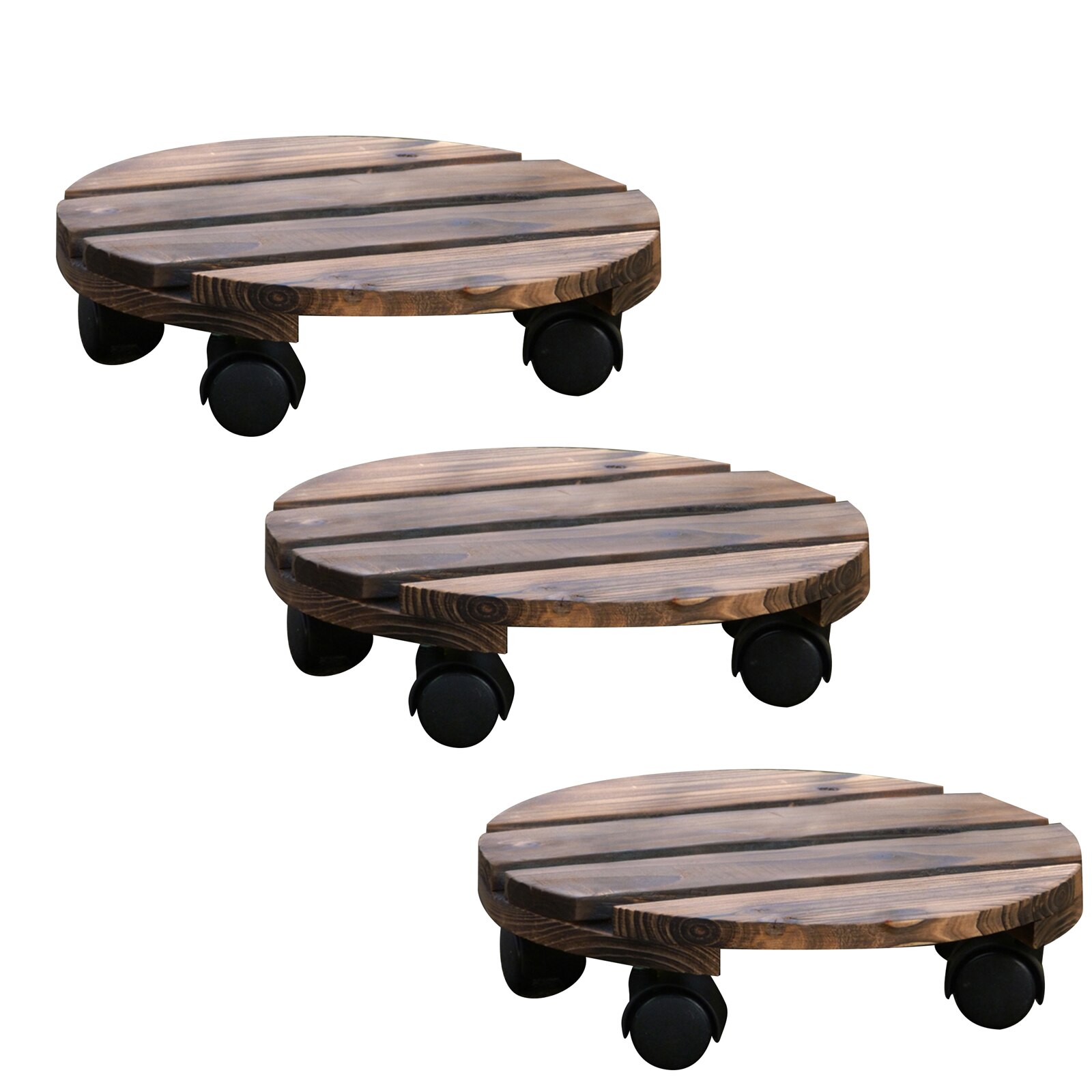 Outsunny Carrello da Giardino Pieghevole da 78L color Kaki | Aosom Italy