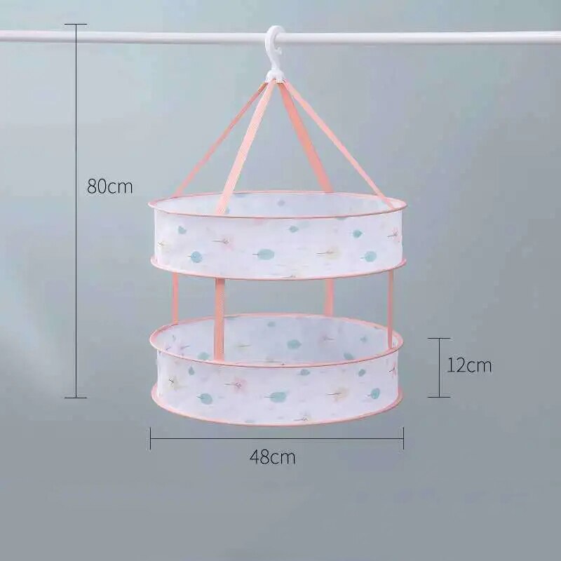 Filet De Séchage Herbes SUPYINI - 2/4/6/8 Couches - Tissu Oxford Respirant - Fermeture éclair - Avec Crochet