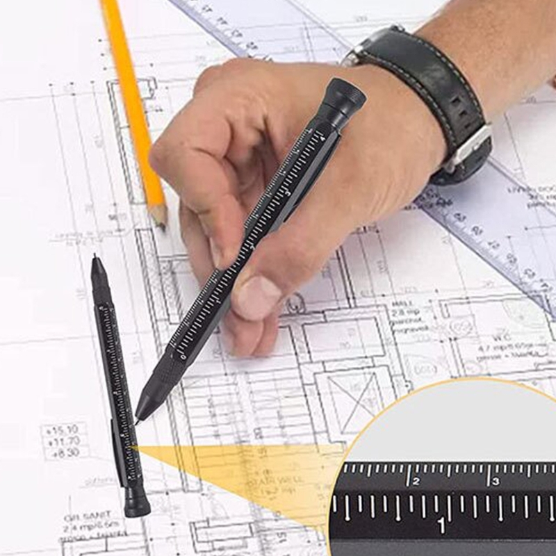 12-in-1-Multitool-Stift-Gadgets, 12-in-1-Multifunktions-Kugelschreiber für Männer D5QC