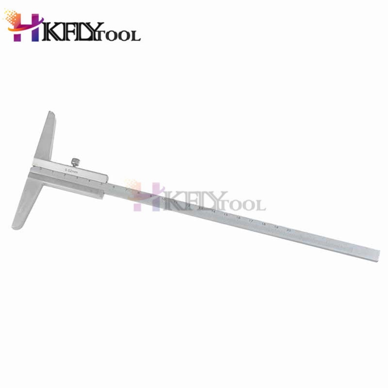 300mm 12" Depth Vernier Caliper Gauge Depth Caliper Gauge Depth Measuring Tool 0-300mm Micrometer Measuring Tool