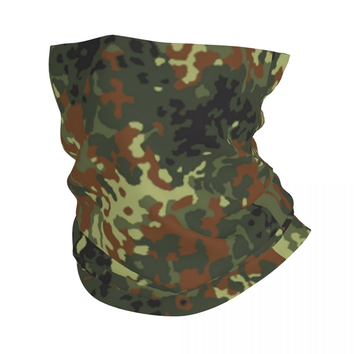 Polaina de cuello de camuflaje Digital verde NWU personalizada, protector facial UV para hombres y mujeres, pañuelo de invierno para senderismo: Azul