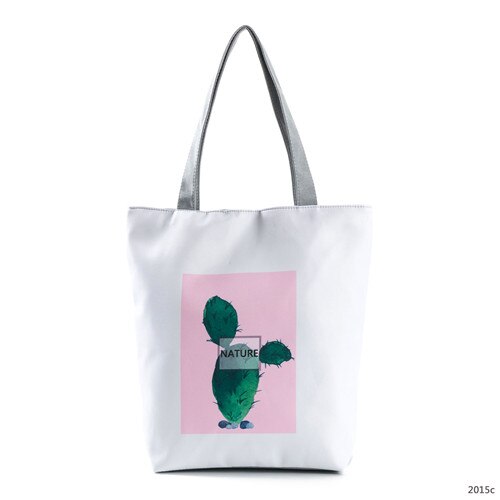 Miyahouse Casual Tote Handtassen Vrouwelijke Groene Plant Schoudertas Voor Vrouwen Zomer Strand Zakken Hoge Capaciteit: 2015c