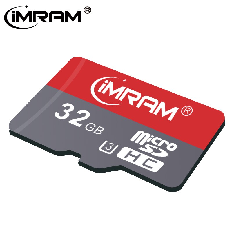 Imram Micro Sd Tf Card 32Gb 64Gb 128Gb 256 Gb Klasse 10 Flash Memory Microsd Hoge-Speed 256 Gb Voor Smartphone Adapter: 32GB