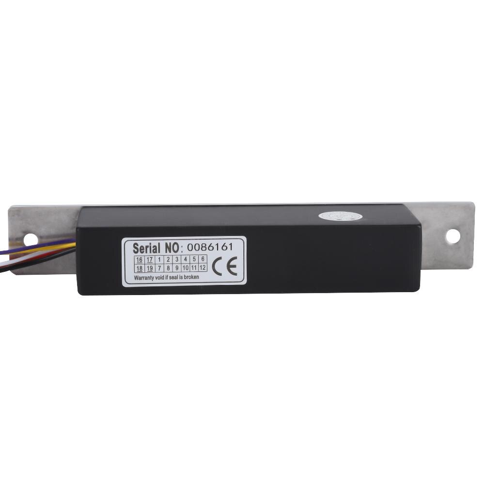 Dc 12v/24v 1000kg waterdichte enkeldeurs elektromagnetisch slot elektrisch magnetisch slot voor deurtoegangscontrolesysteem